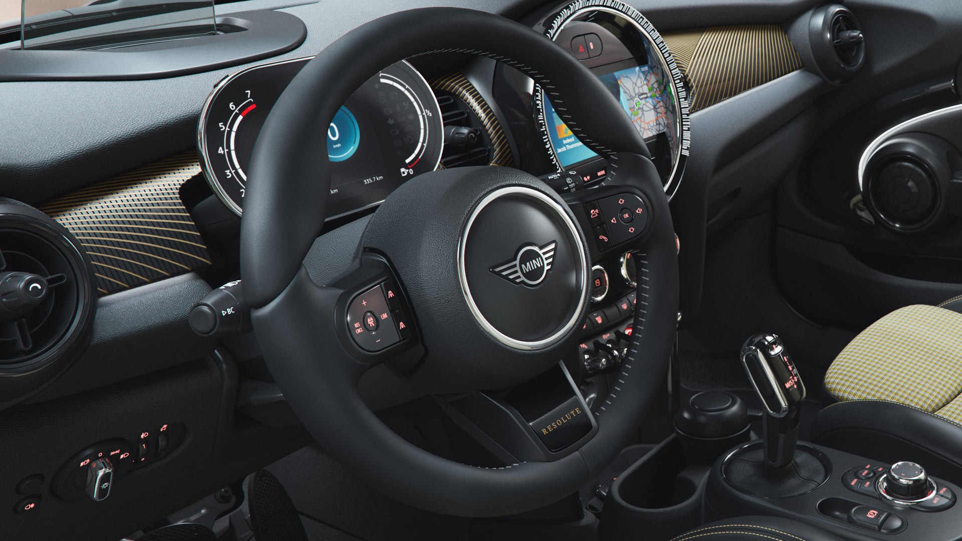 الإصدار الحازم MINI Resolute - عجلة القيادة - تصميم Resolute